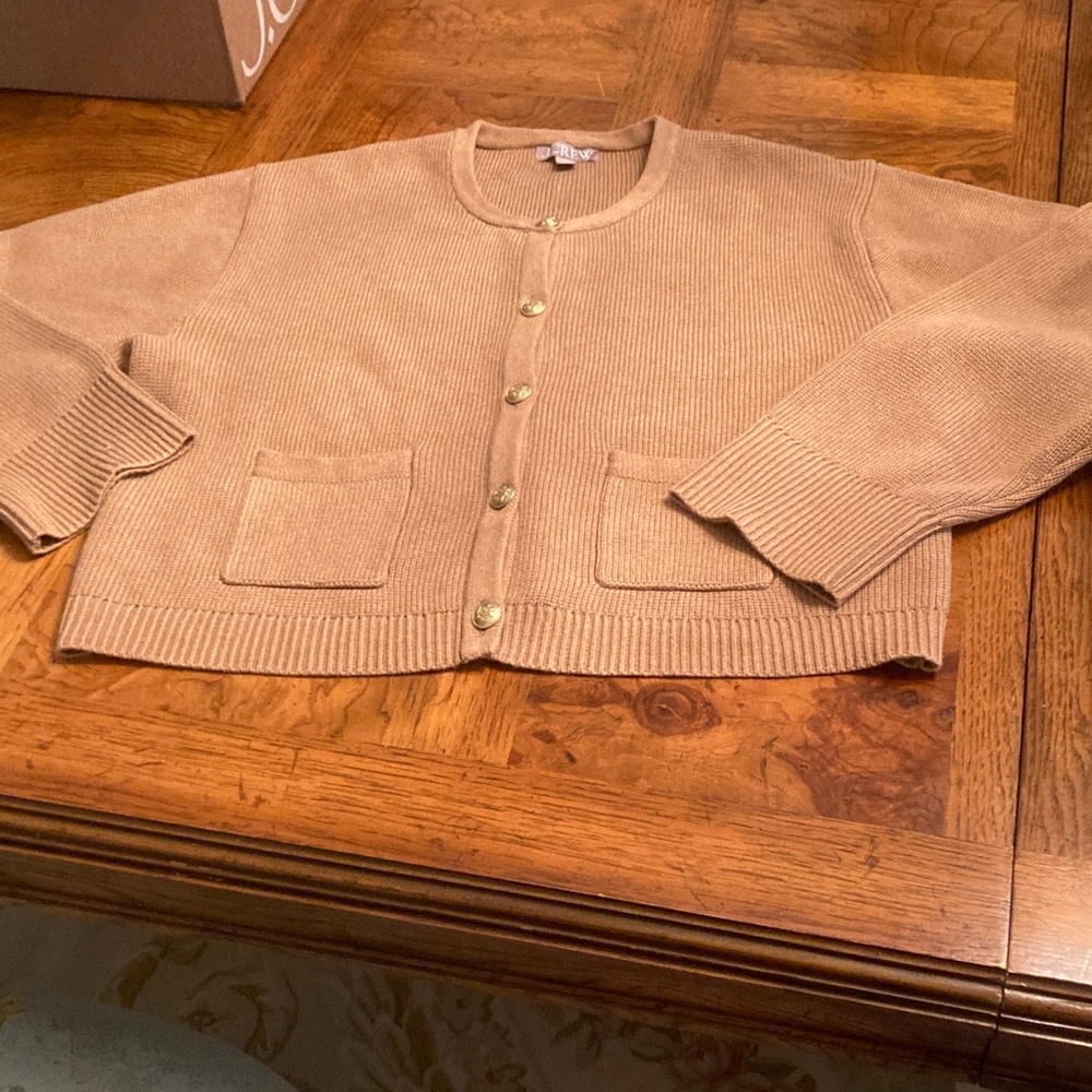 J. Crew women’s cardigan sweater. Size medium.